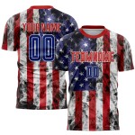 Sublimation-printed French-style short-sleeve football jerseys – new OEM-designed men's/youth kits