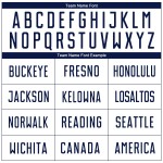 Soccer Uniform Sublimation White Jersey Navy Custom